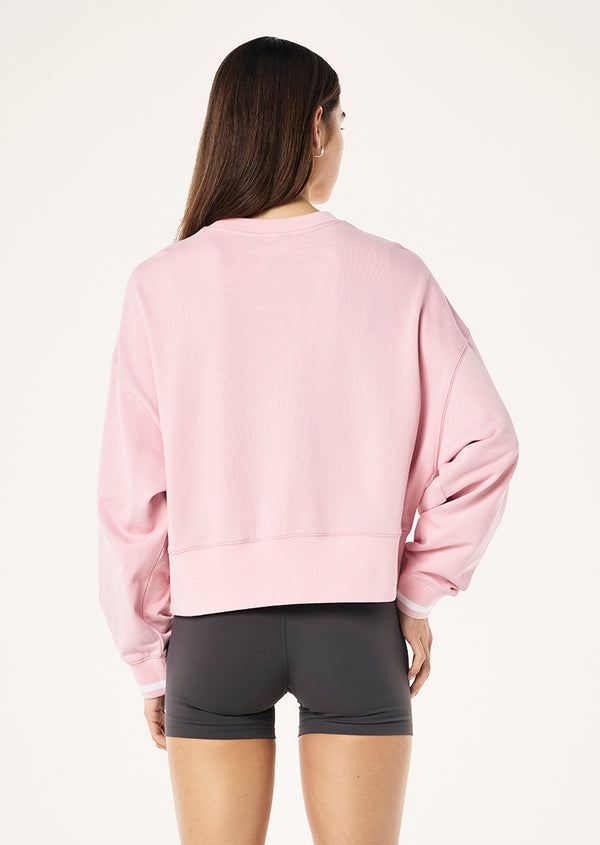 P.e Nation Vita Sweat In Chalk Pink