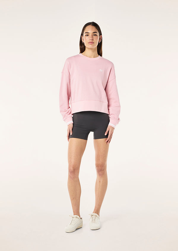 P.e Nation Vita Sweat In Chalk Pink