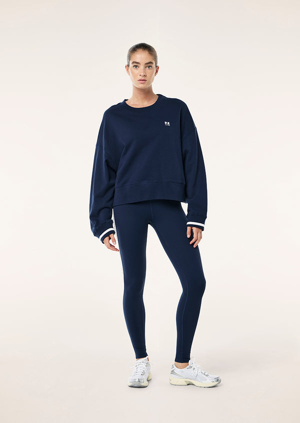 P.e Nation Vita Sweat In Dark Navy