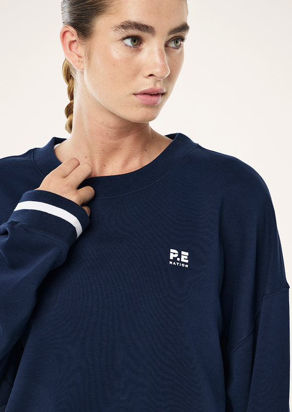 p.e nation Vita sweat in dark navy