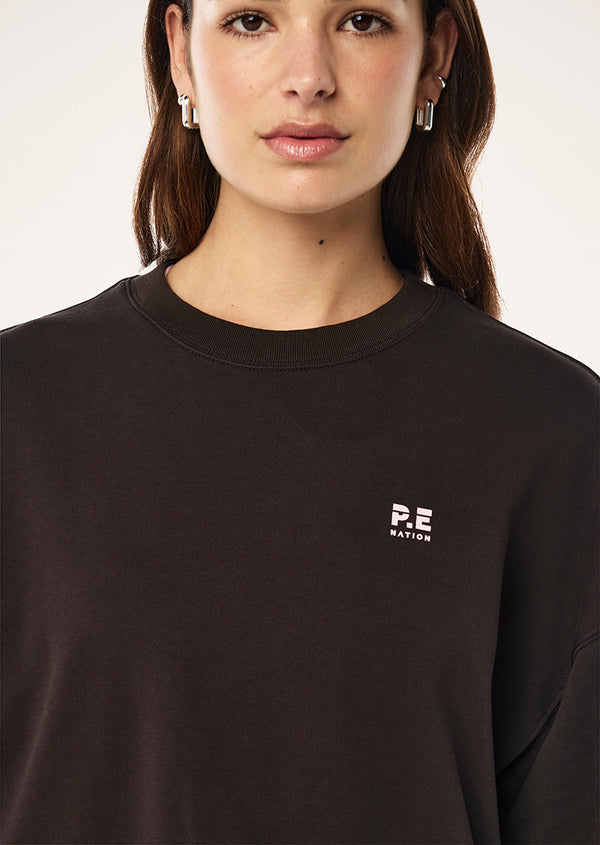 p.e nation Vita sweat in espresso