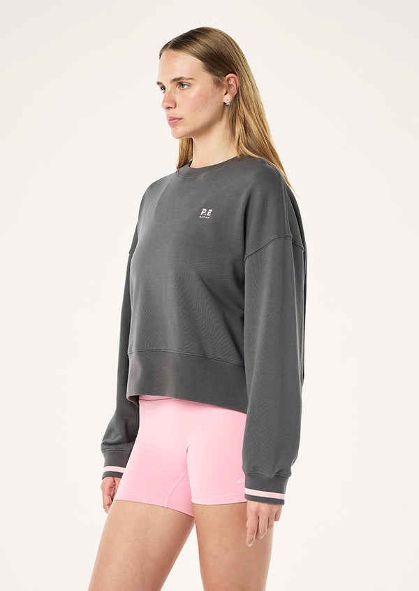 P.e Nation Vita Sweat In Gunmetal