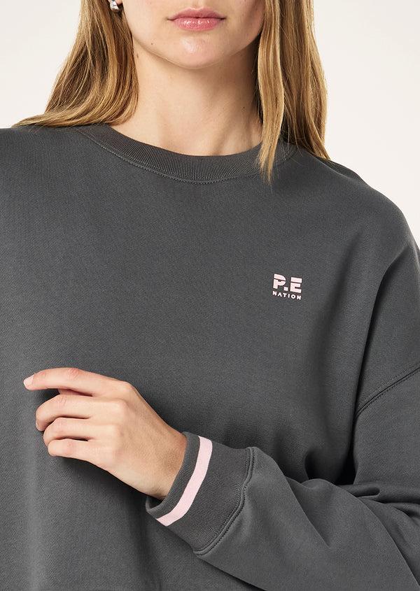 p.e nation Vita sweat in gunmetal