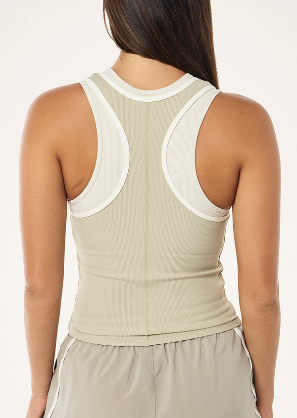 P.e Nation Westwood Tank In Biscuit