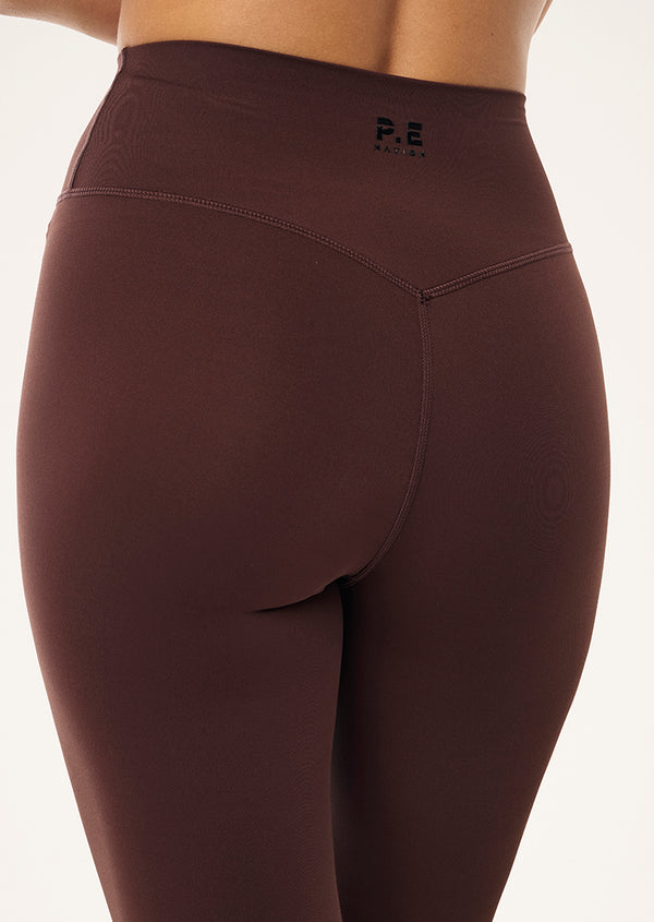 P.e Nation Signature Full Length Legging In Mahogany