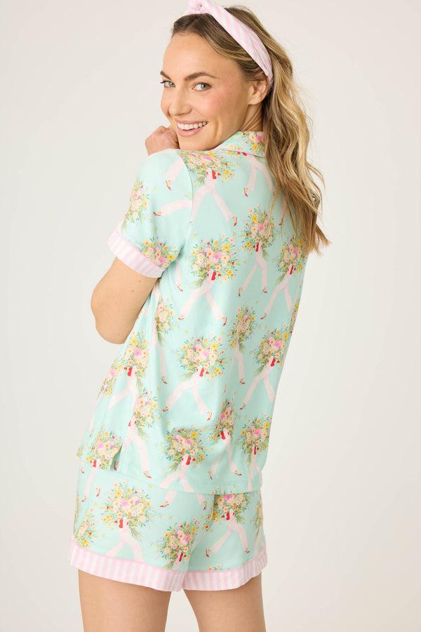 P.j. Salvage Adrian Valencia X PJS Floral 3-Piece PJ Set