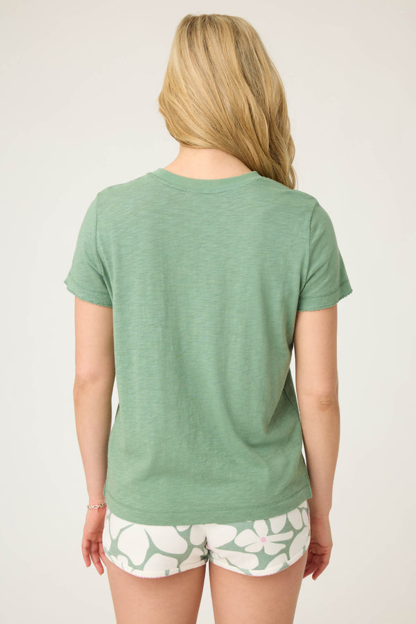 P.j. Salvage Back To Basics Short Sleeve Crew Neck Tee