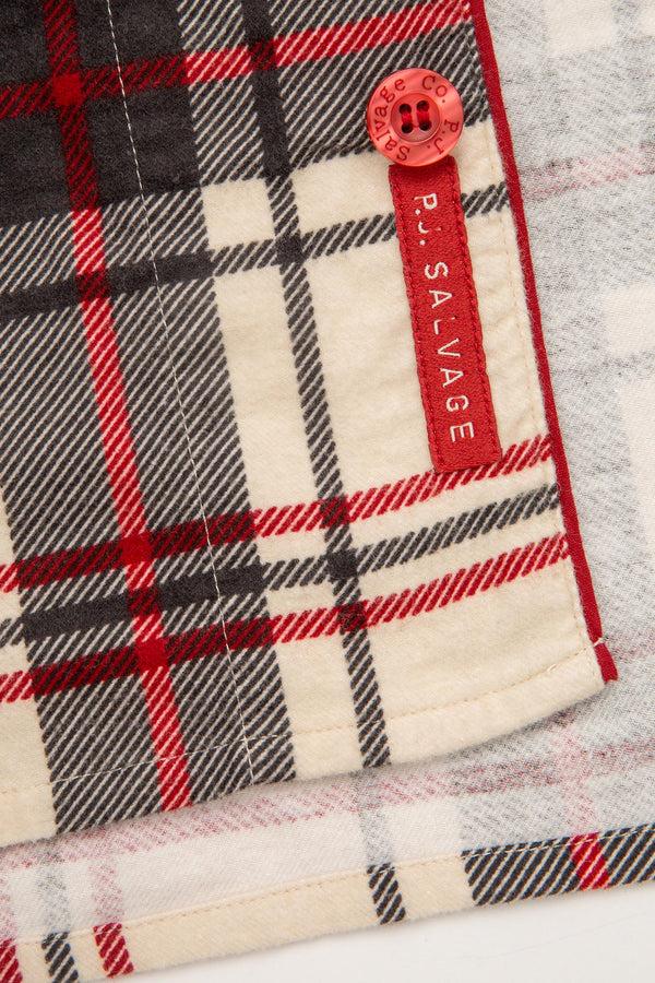 P.j. Salvage Holiday Plaid Plus Size Flannel PJ Gift Set