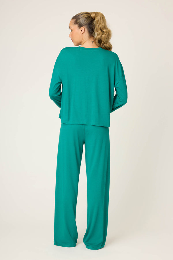 P.j. Salvage Joy To The World Long Sleeve Lounge Set