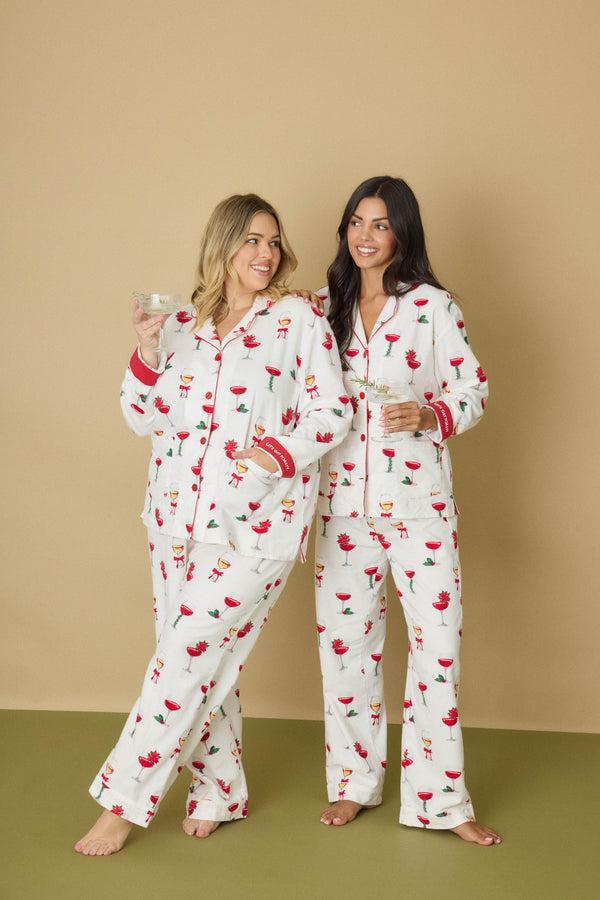 p.j. salvage Let's Get Toasty 3-Piece Plus Size Flannel PJ Set