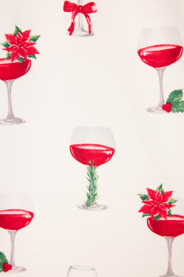 P.j. Salvage Let's Get Toasty 3-Piece Print Flannel PJ Set