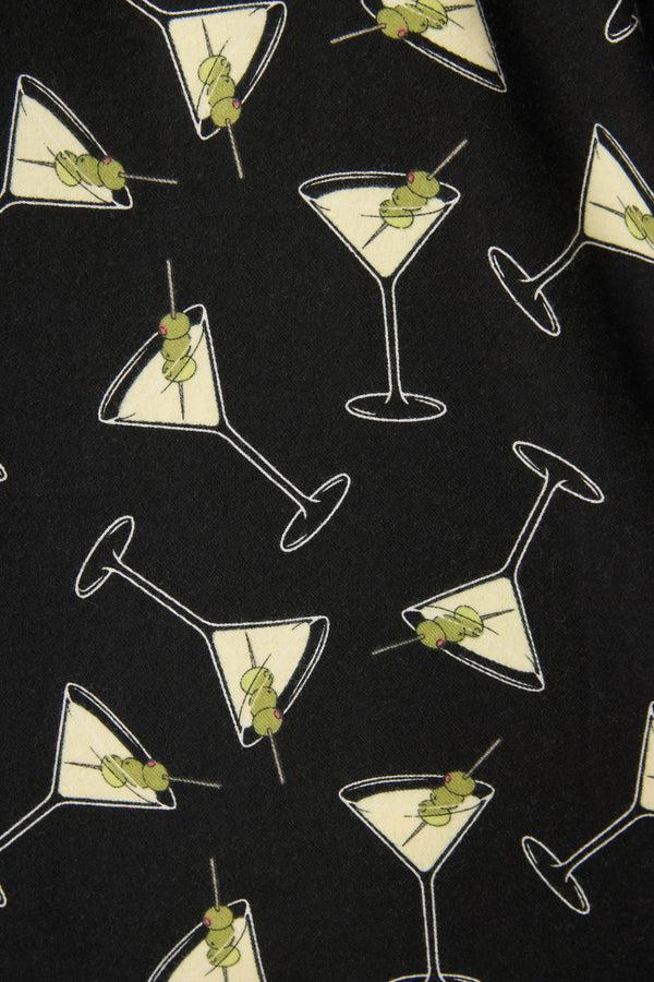 P.j. Salvage Merrier With A Martini 3-Piece Plus Size Flannel PJ Set
