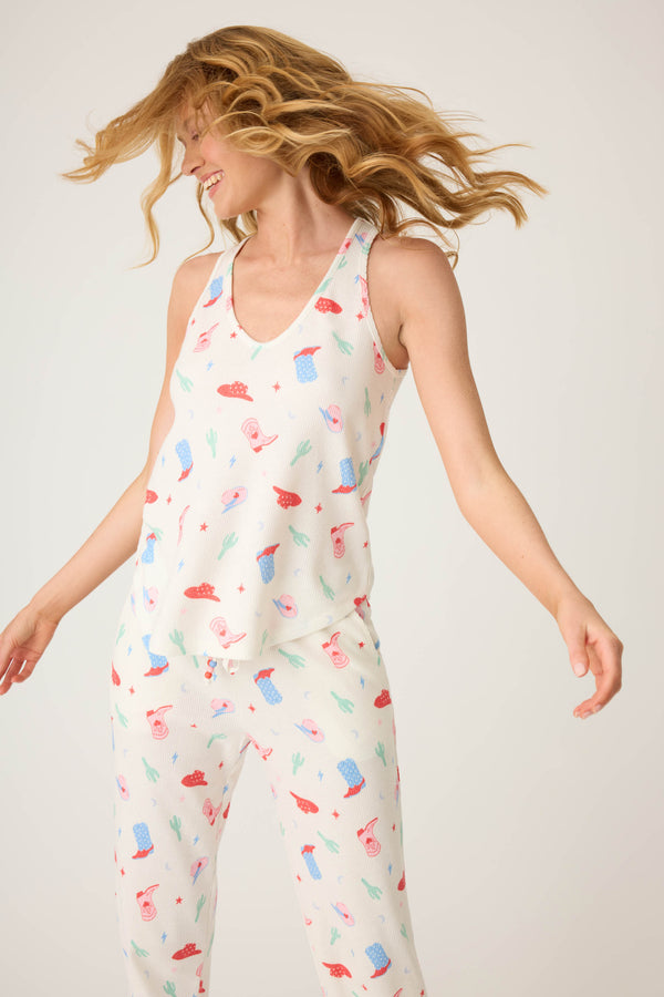 P.j. Salvage American Honey Cowboy PJ Set