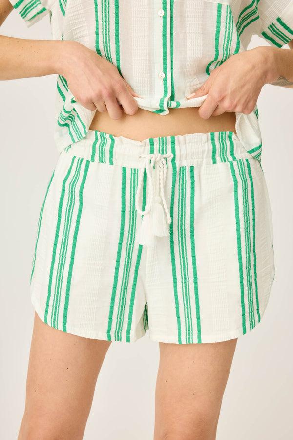 p.j. salvage Beachcomber Stripe Shorts