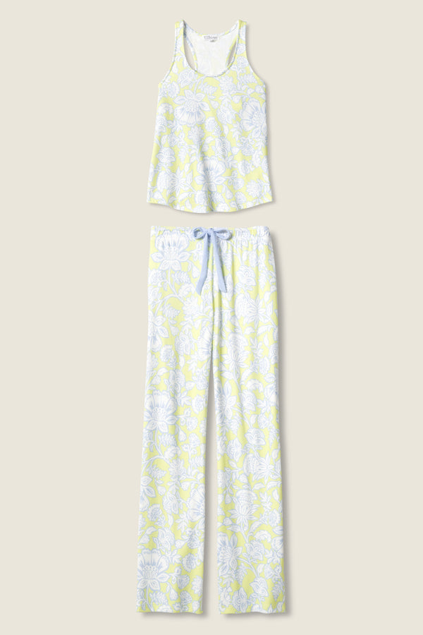 P.j. Salvage Beautiful Life Floral Print PJ Set