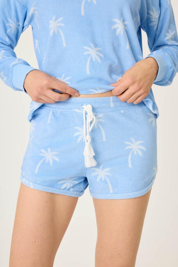 p.j. salvage Cabana Paradise Palm Print Shorts
