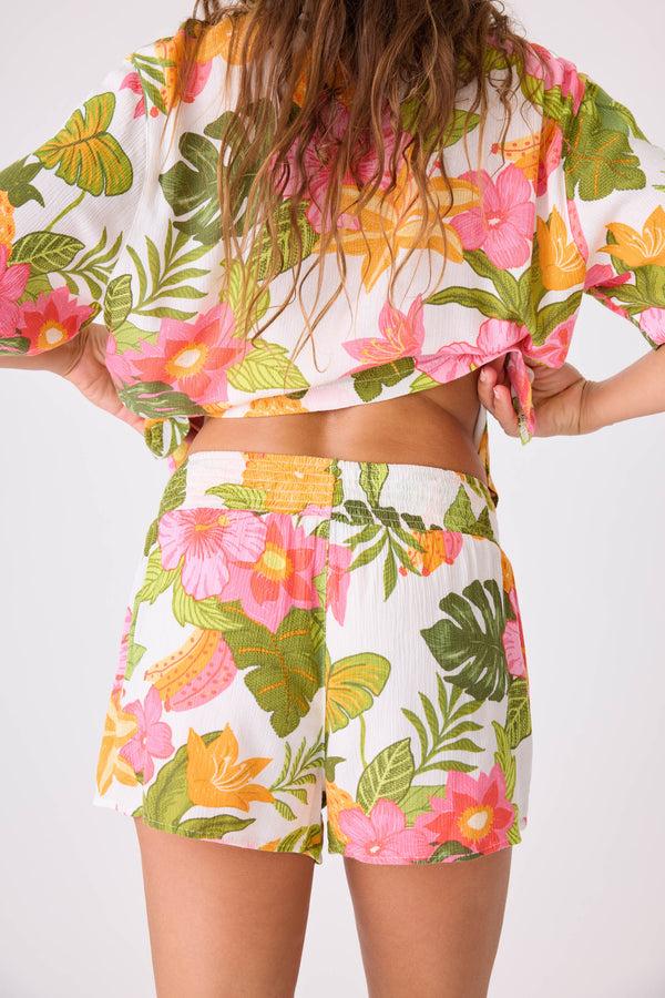 P.j. Salvage Copacabana Floral Shorts