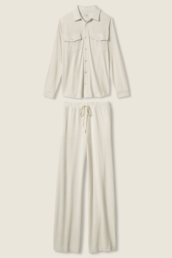 P.j. Salvage Craving Corduroy Velour Lounge Set