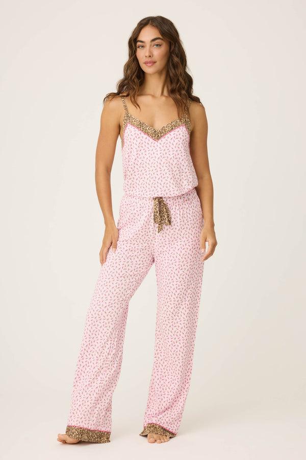 P.j. Salvage Ditsy Floral Print PJ Set