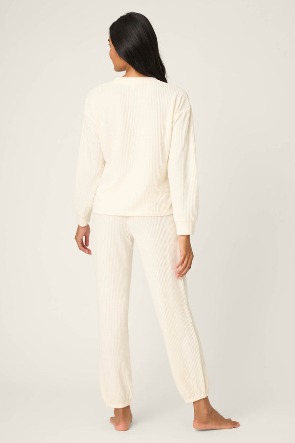 P.j. Salvage Fireside Sparkle Natural PJ Set