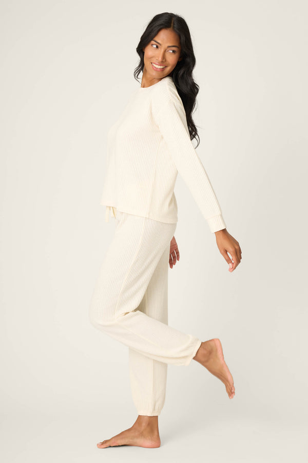 P.j. Salvage Fireside Sparkle Natural PJ Set