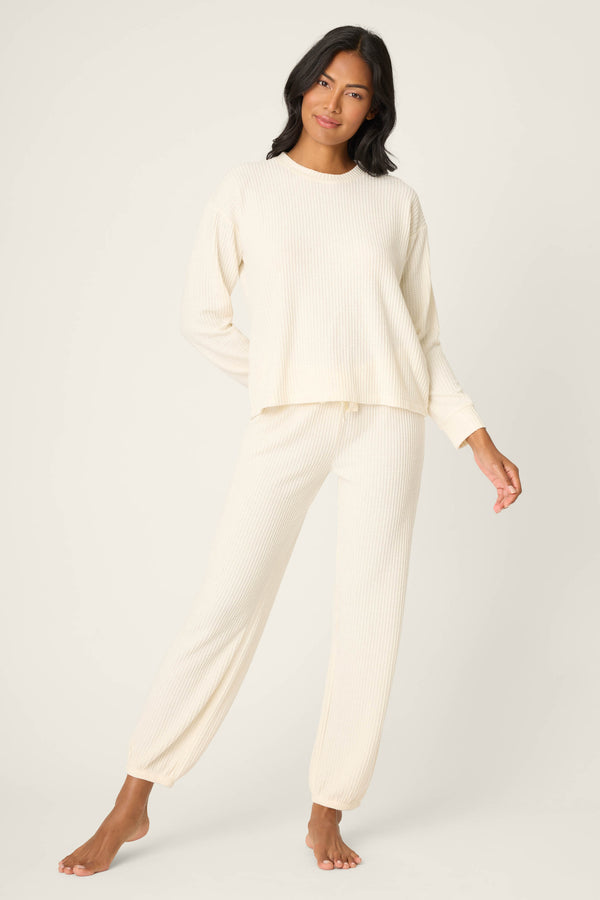 p.j. salvage Fireside Sparkle Natural PJ Set