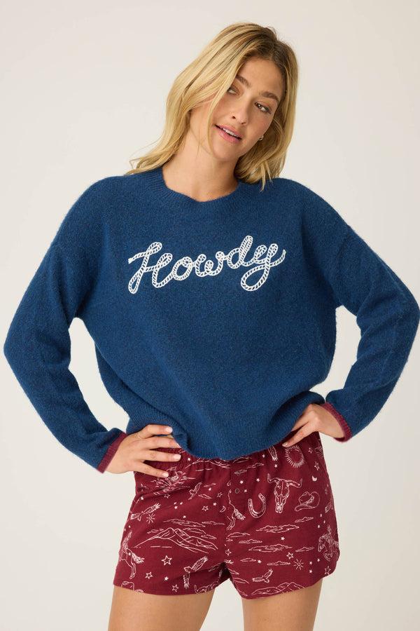 p.j. salvage Howdy Snuggle Sweater