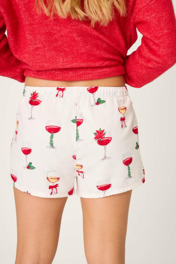 P.j. Salvage Let's Get Toasty Flannel Shorts