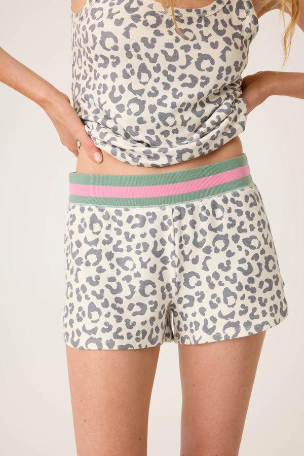 p.j. salvage Life In Leopard Shorts