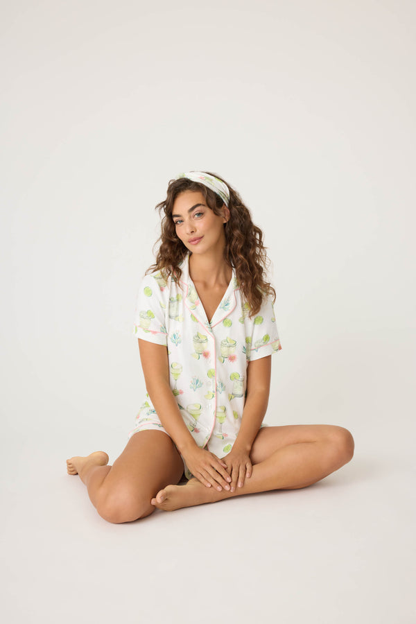 P.j. Salvage Limes & Sunshine 3-Piece PJ Set