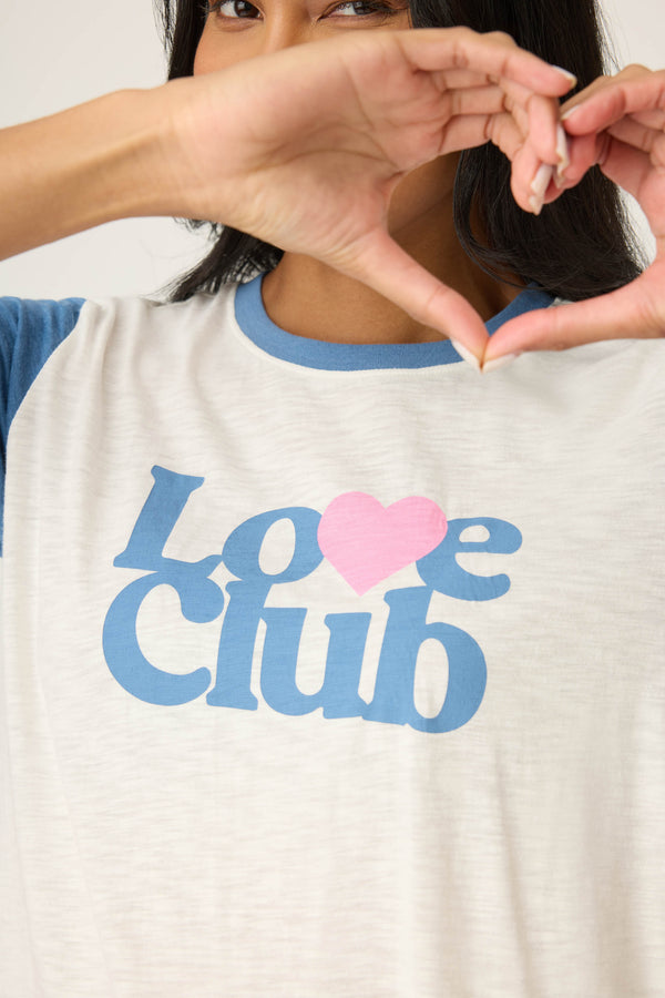 P.j. Salvage Love Club Graphic Short Sleeve T-Shirt