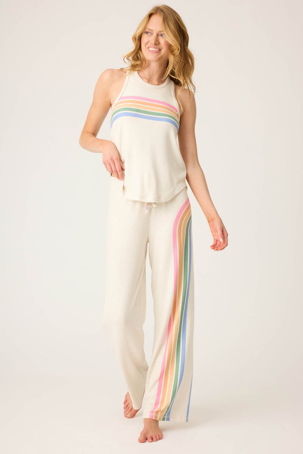 P.j. Salvage Over The Rainbow Racerback Tank Top