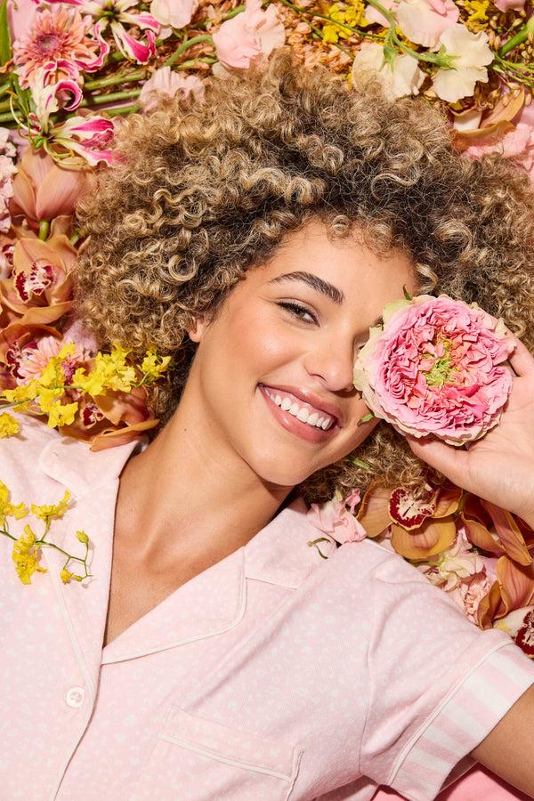 P.j. Salvage PJS X Susan G. Komen Leopard PJ Set