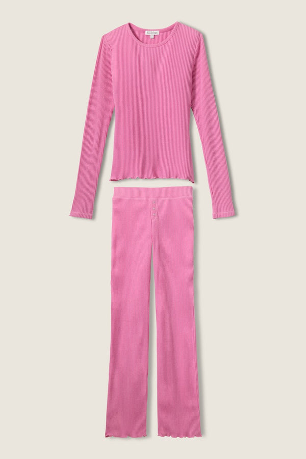P.j. Salvage Reloved Rib PJ Set