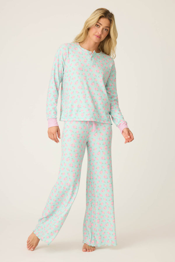 P.j. Salvage Secret Garden Floral PJ Set