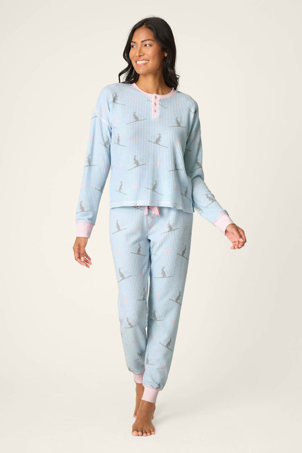 p.j. salvage Ski Jammie Classics Ski Bunny PJ Set