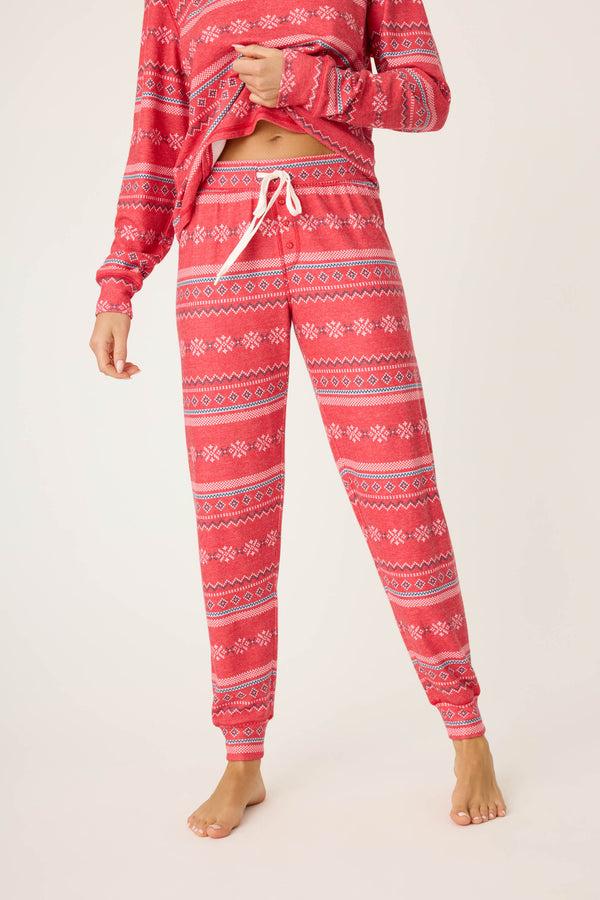p.j. salvage Snowflake Kisses Jammie Pants