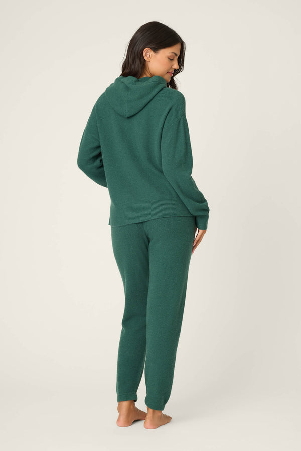 P.j. Salvage Sweater Weather Forest Green Pants Set