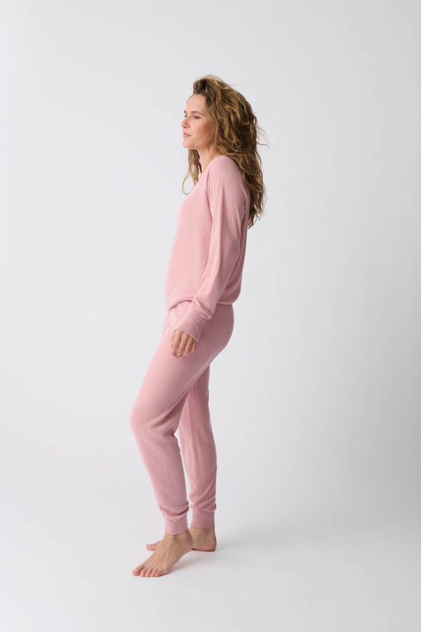 P.j. Salvage Textured Essentials Long Sleeve Top