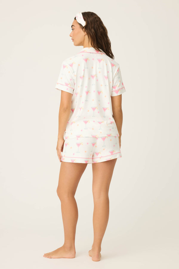 P.j. Salvage Tini Time Drinks 3-Piece PJ Set