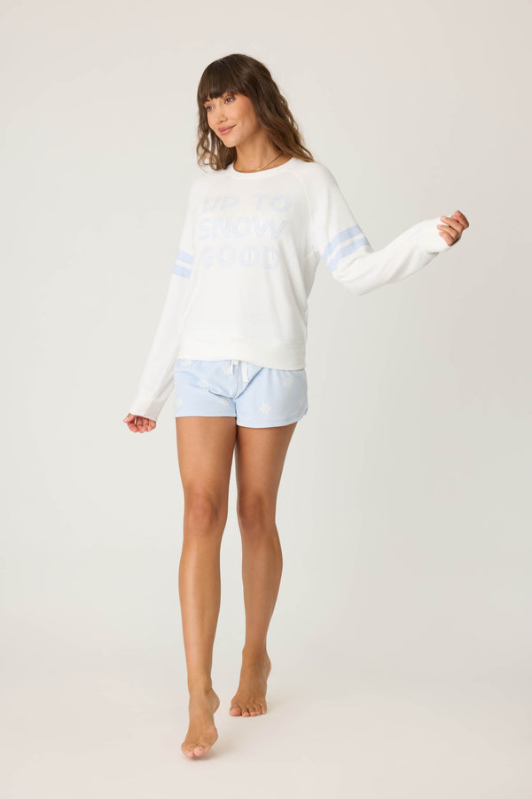 P.j. Salvage Up To Snow Good Long Sleeve Top