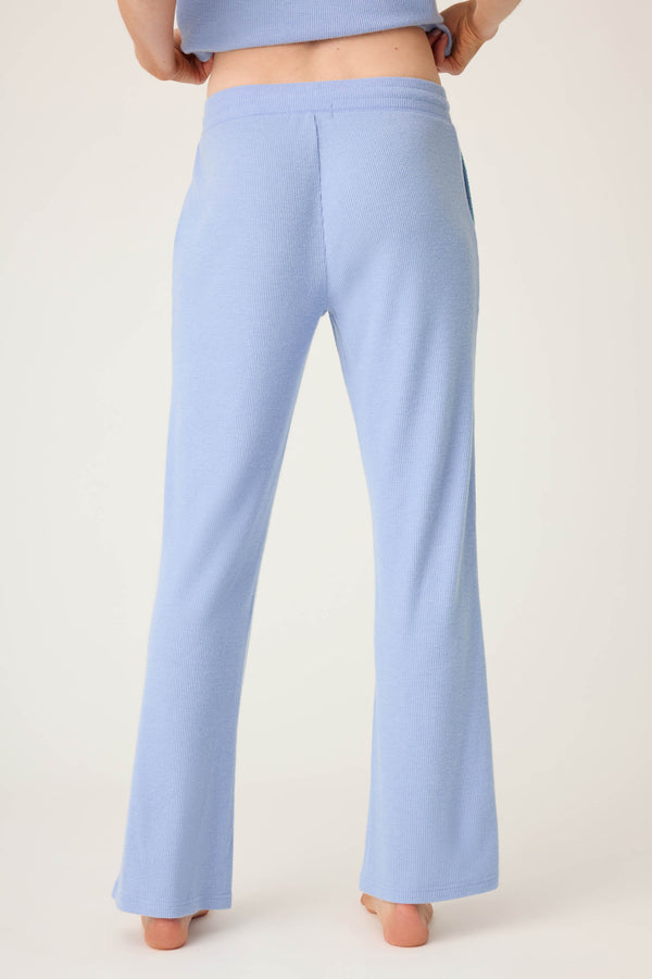 P.j. Salvage Vacay Vibes Baby Peachy Waffle Pants