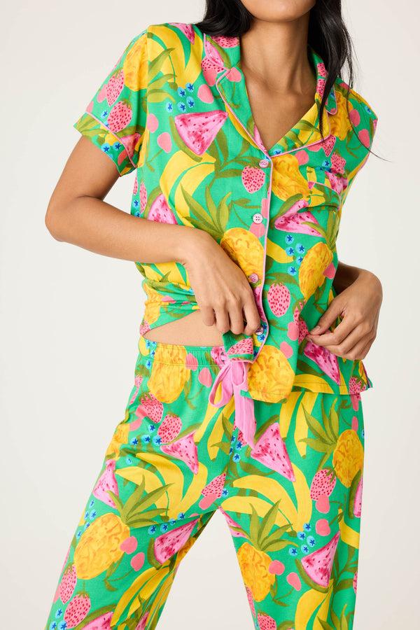 P.j. Salvage Whimsy Fruit PJ Set