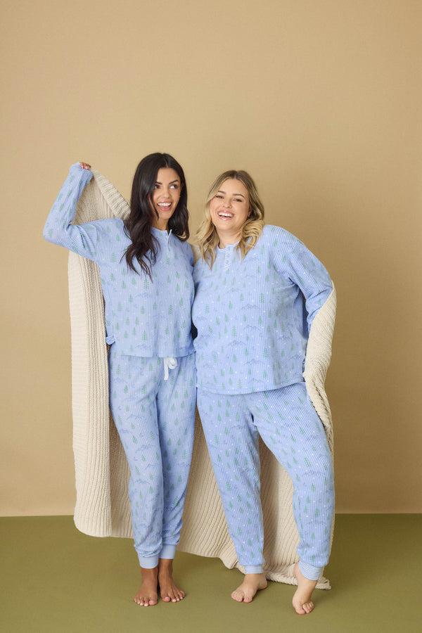 p.j. salvage Ski Jammie Classics Mountain Dreams Plus Size PJ Set