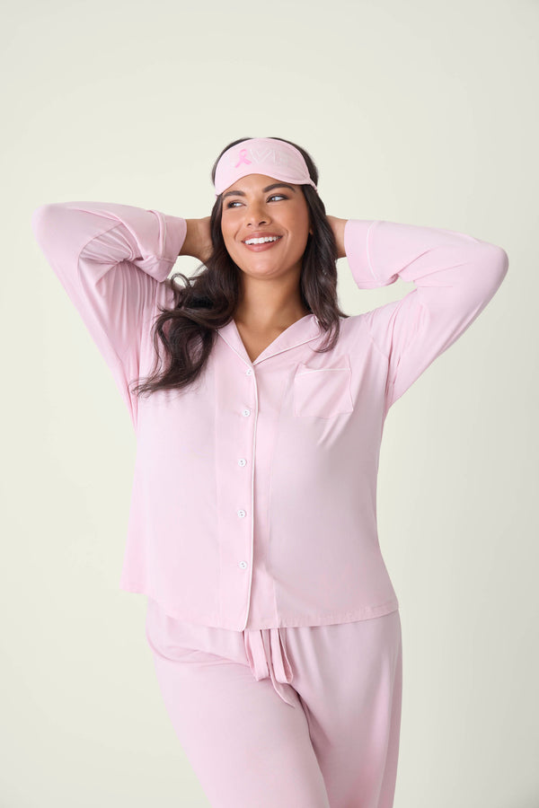 p.j. salvage Susan G. Komen 3-Piece Modal PJ Set Plus Size
