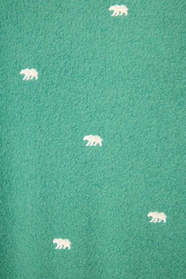 P.j. Salvage The Outsider Embroidered Bear Fleece Lounge Set