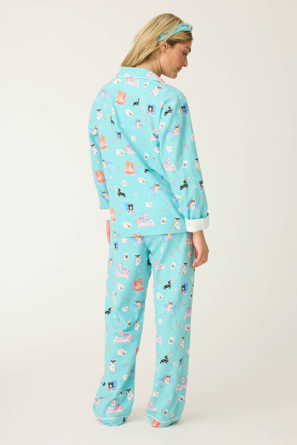 P.j. Salvage This Is How I Roll 3-Piece Flannel PJ Set