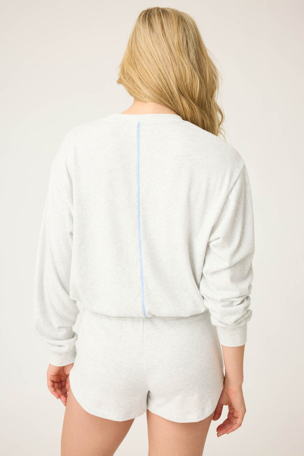 P.j. Salvage Vacay Vibes "Vacation" Long Sleeve Sweatshirt