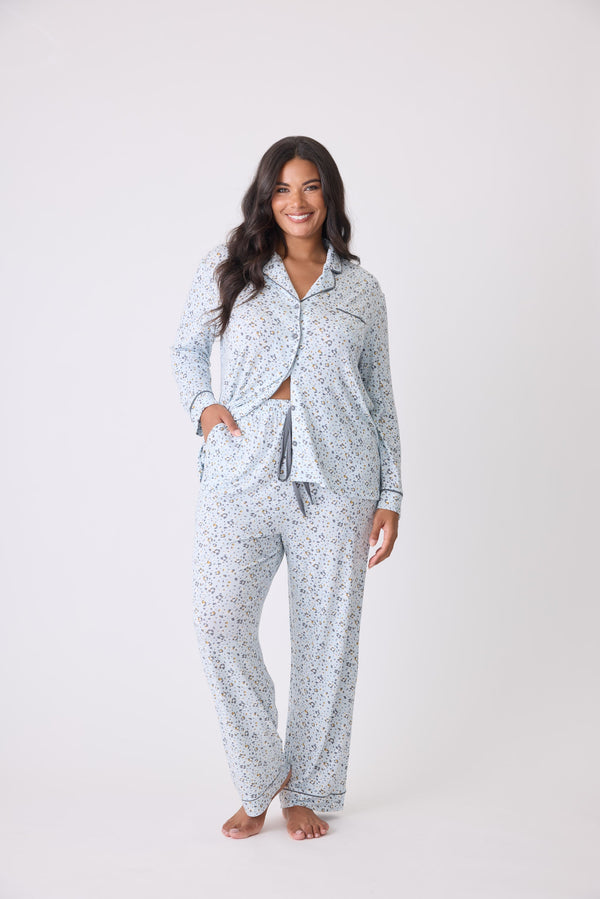 P.j. Salvage Wild Dreams Modal 3-Piece PJ Set Plus Size
