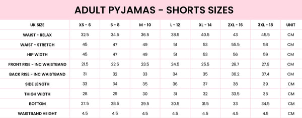 P.louise P.Louise Adults Christmas Bow Pyjamas - Shorts Set